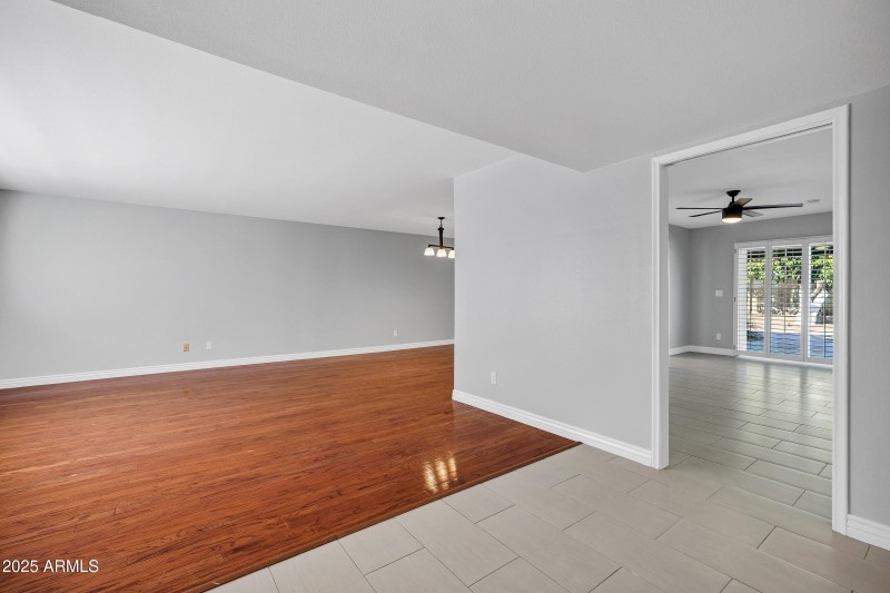 Foyer and Living Room