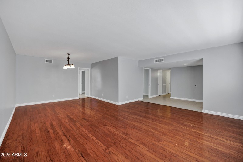 Living Room and Dining Room