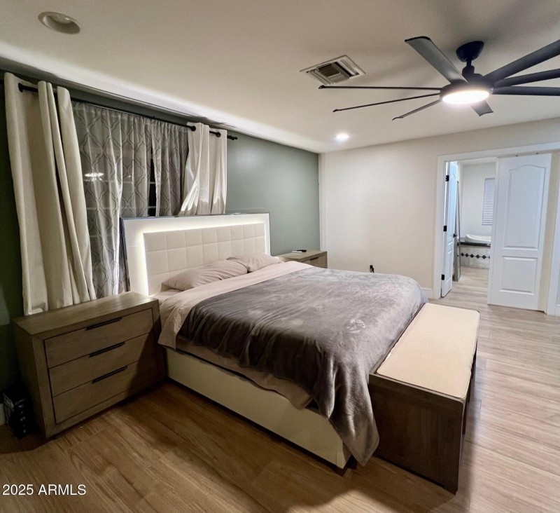 Master Bedroom 2 french doors