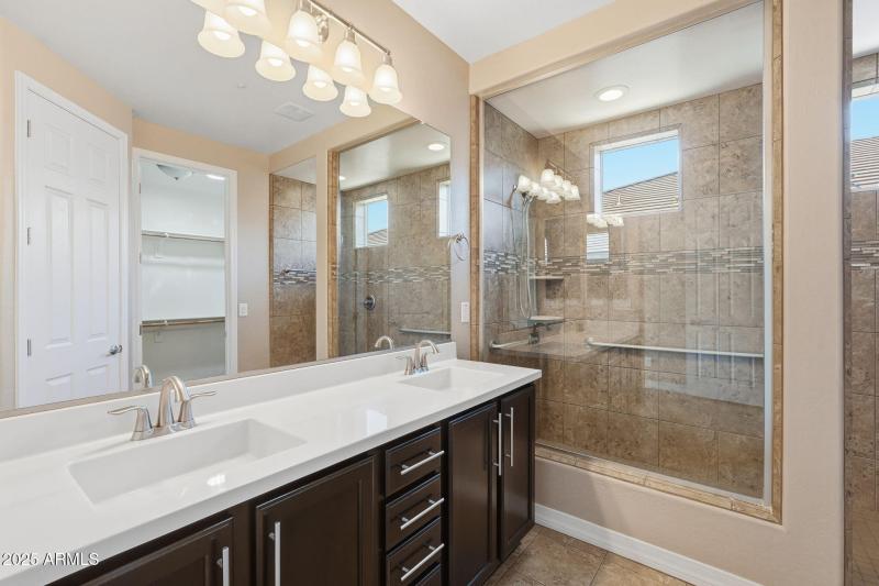 Primary Bathroom Dual Vanity
