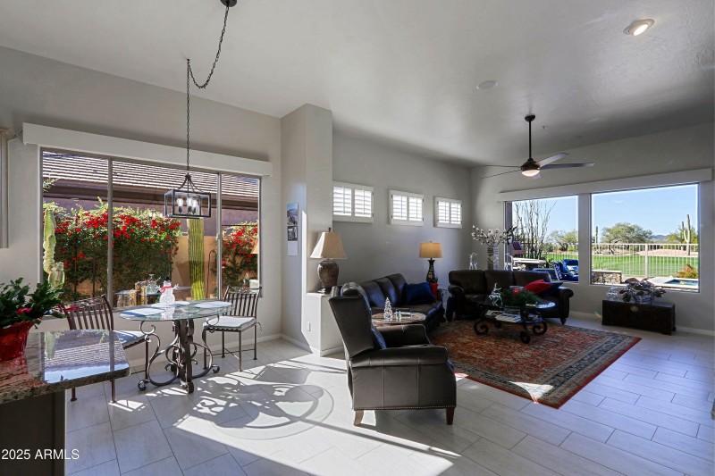 Breakfast Nook and Family Room