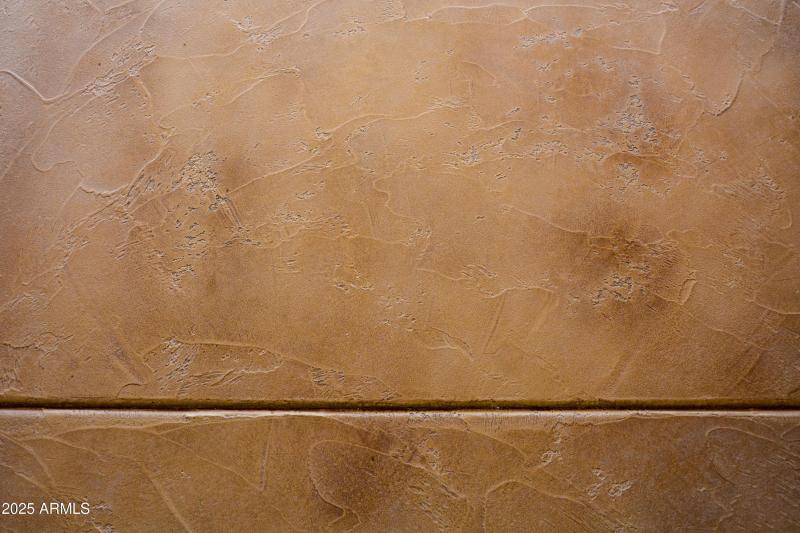 Great Features Patio Finished Concrete