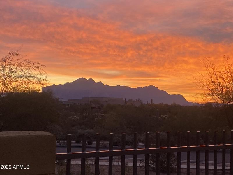 Sunset Mountain View