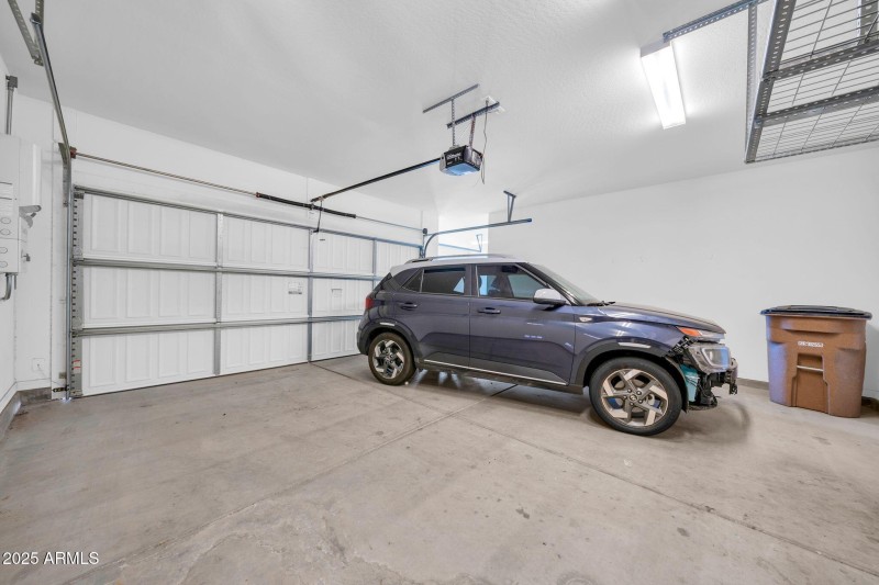 Two car garage
