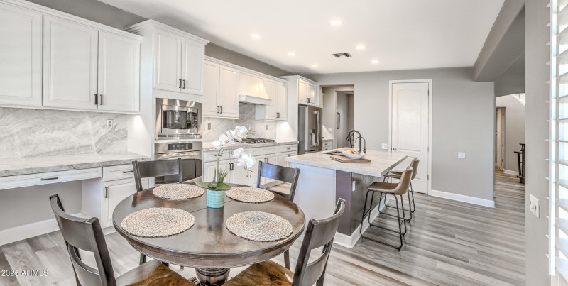 Kitchen and Eating Area