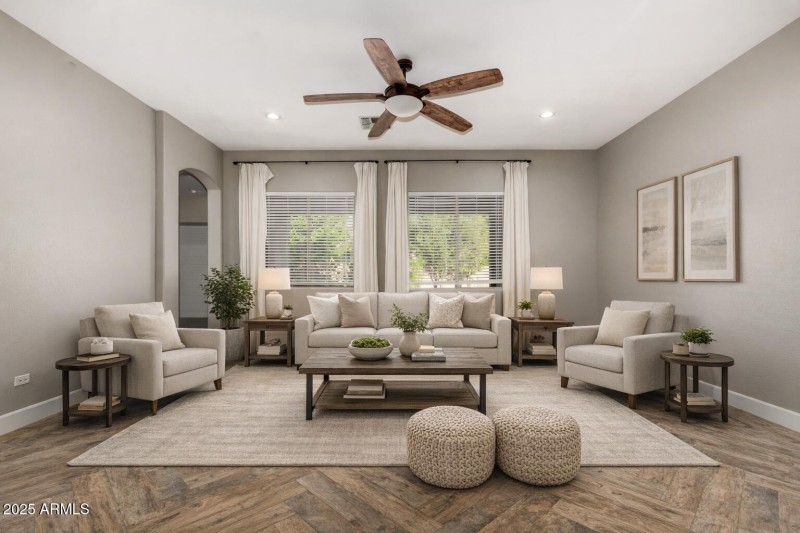 Virtual staging Living Room