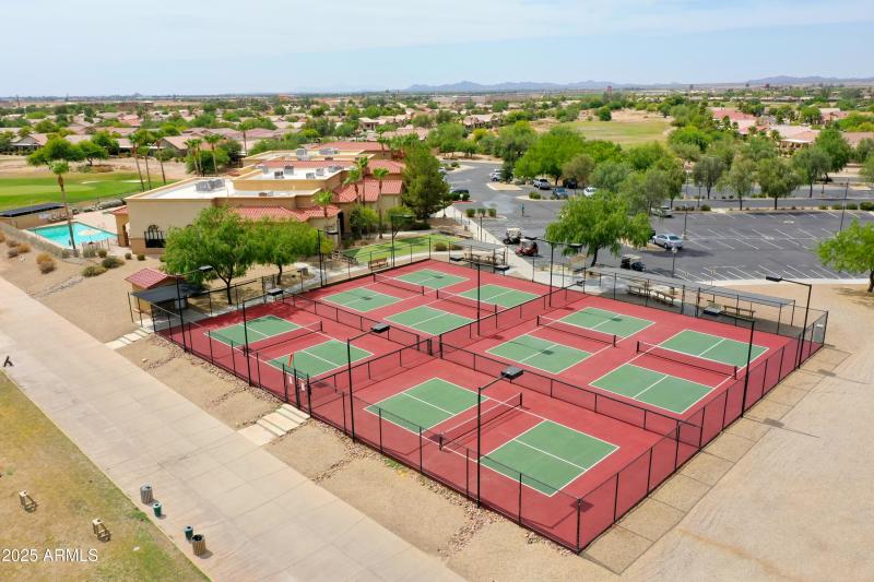 Pickle ball courts