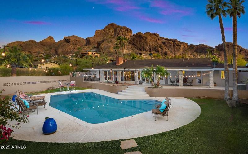 Pool and Camelback Views