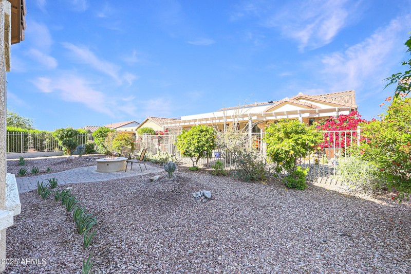 Fully Enclosed Back Yard