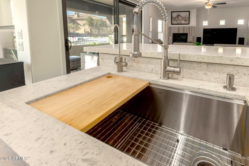 Gourmet chefs sink & faucet