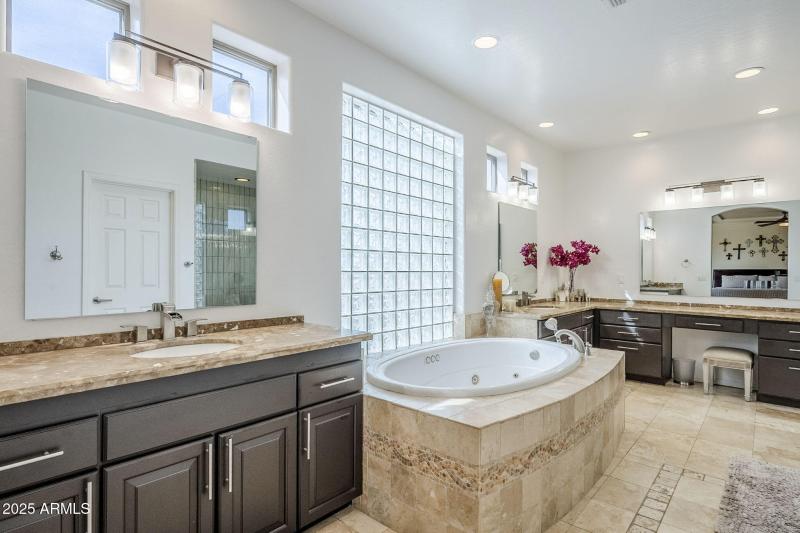 Gorgeous primary bath!