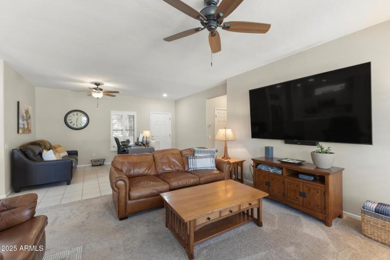 View of Entry and Extra Office Area