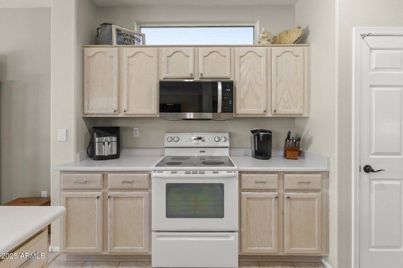 Ample Counter and Cabinetry