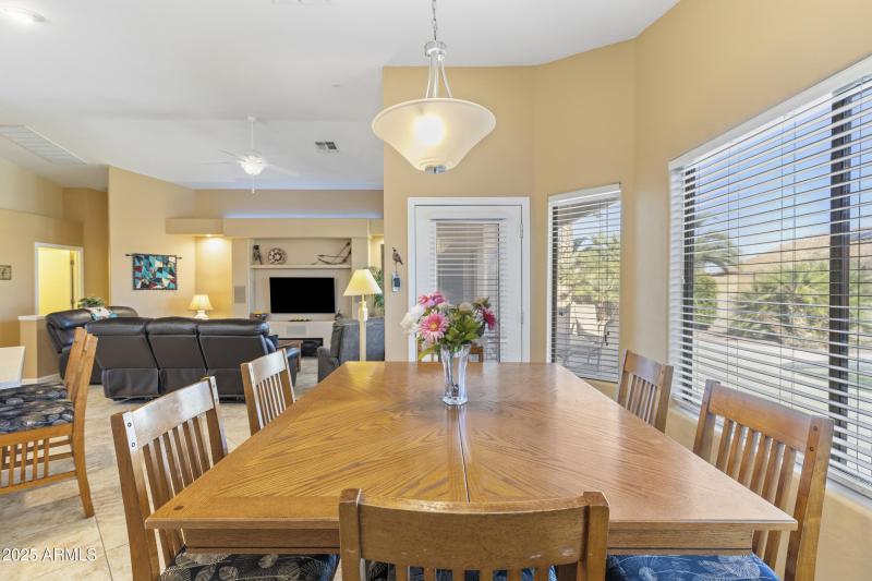 Dining Area with view of Great Room