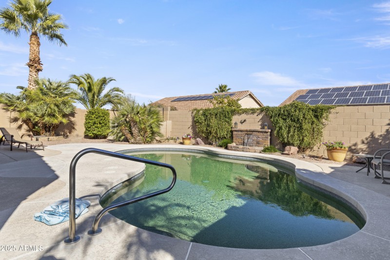 Heated Pebble Tec Pool