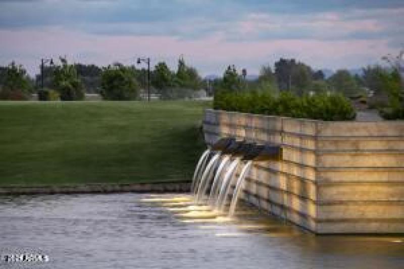 Water Feature near entry to SG