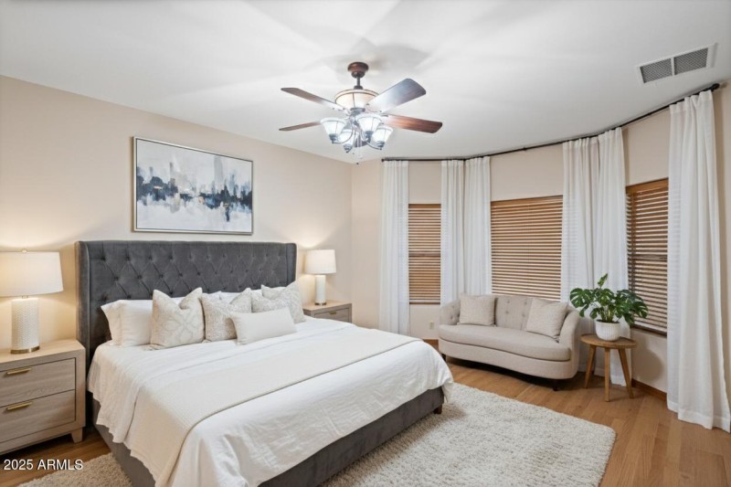 Basement Primary - Digitally Staged