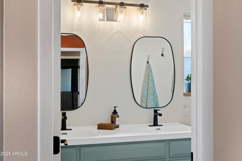 Master Bathroom Dual Vanity