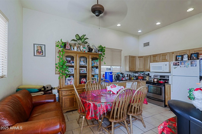 Apartment Dining and Kitchen