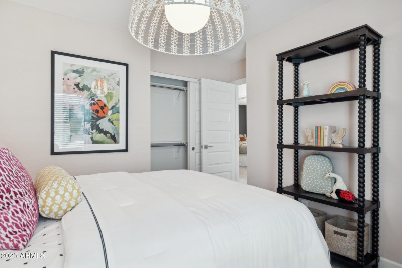 Bedroom 2 - Upstairs - Model