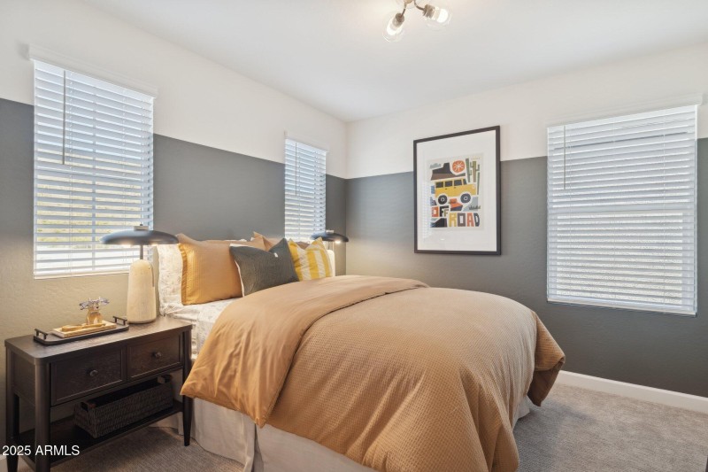 Bedroom 2 - Upstairs - Model