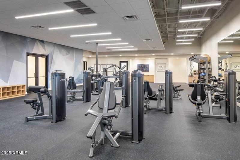 Estate club exercise room 2