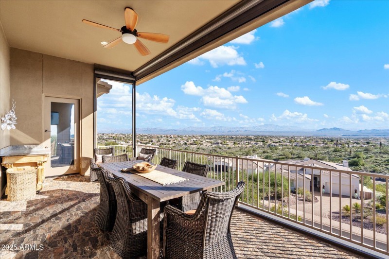 Main floor covered patio