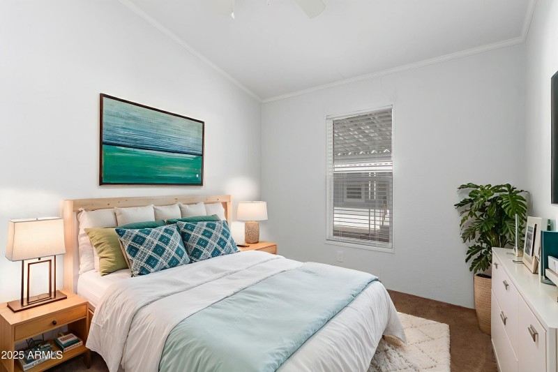 Guest Bedroom Virtually Staged