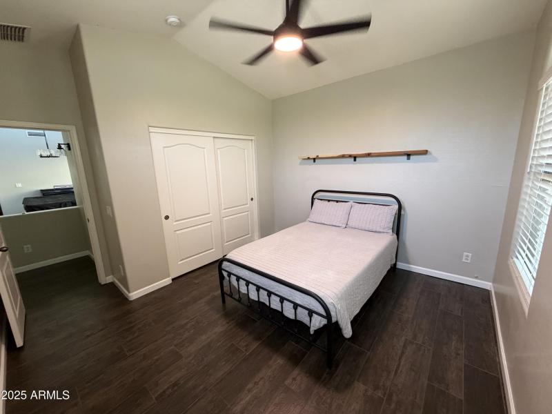 Downstairs Bedroom view one