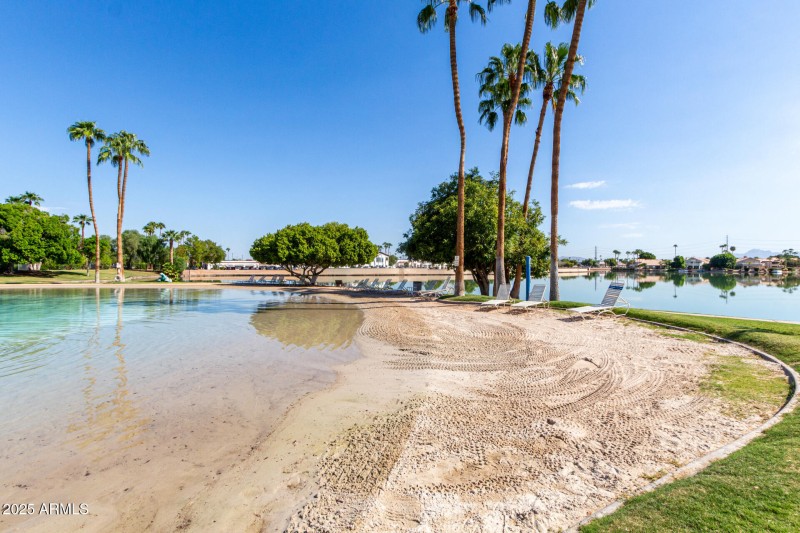 Beach pool at clubhouse