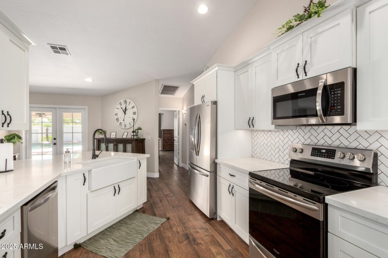 Fully remodeled kitchen
