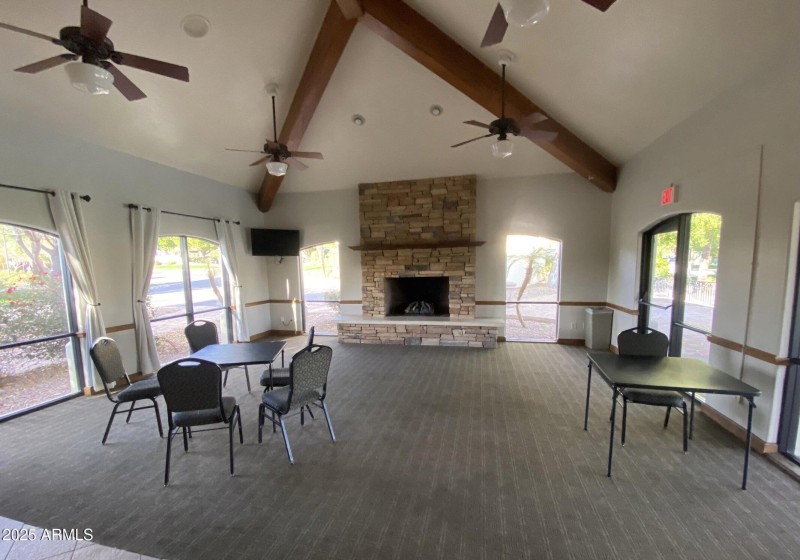 Reserve gathering space for parties