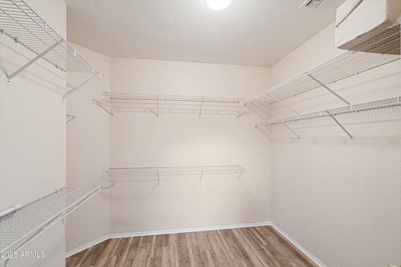 Primary Walk In Closet