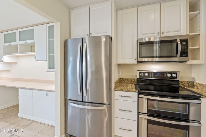 Stainless steel appliances
