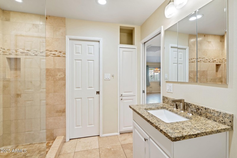 Pocket door to closet