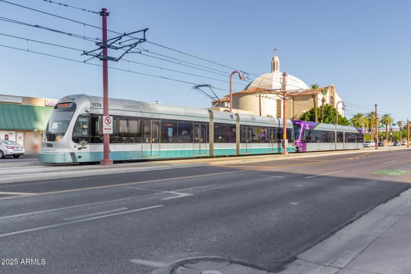 Easy lightrail access