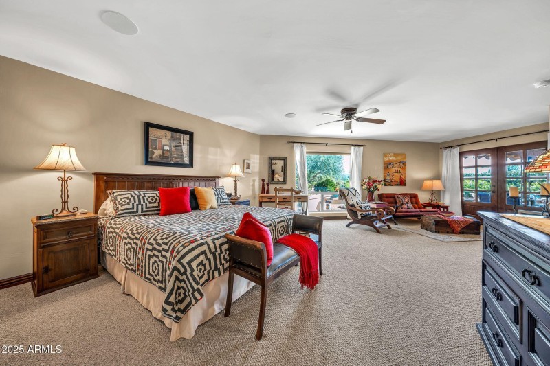 Sitting Area and Patio Access