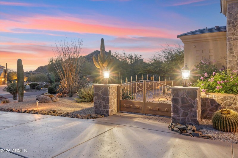 Main Entrance Twilight