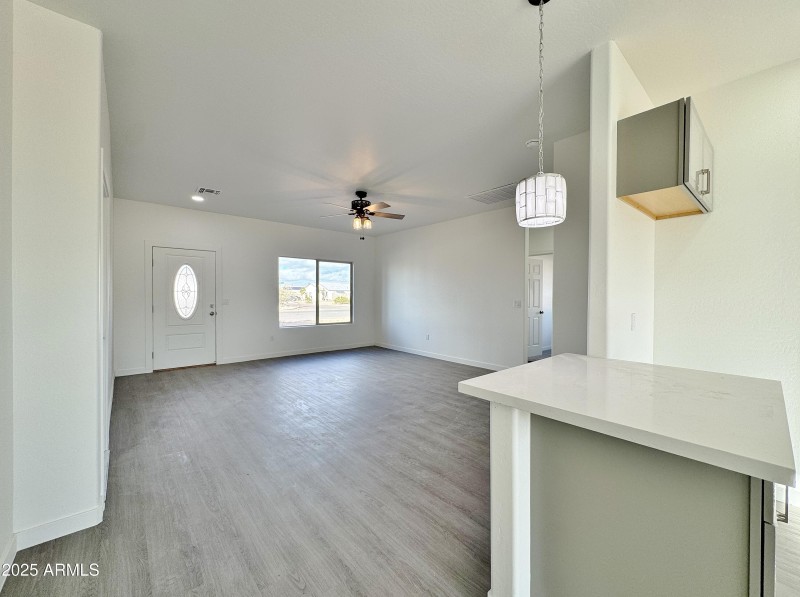 Living room from kitchen
