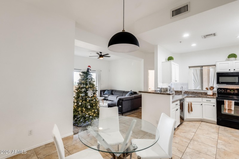 Dining, Kitchen and Greatroom