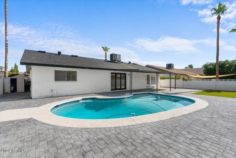 36-Back of home & pool