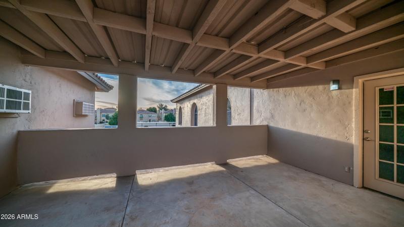 Private Balcony for Suite 200