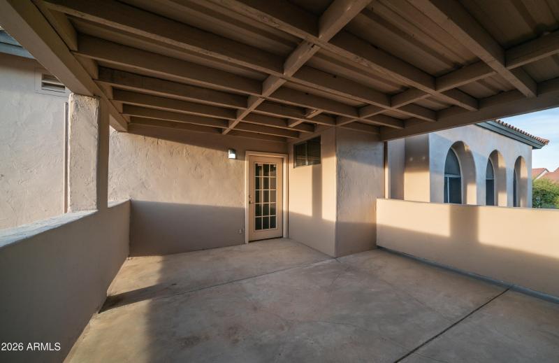 Private Balcony for Suite 200