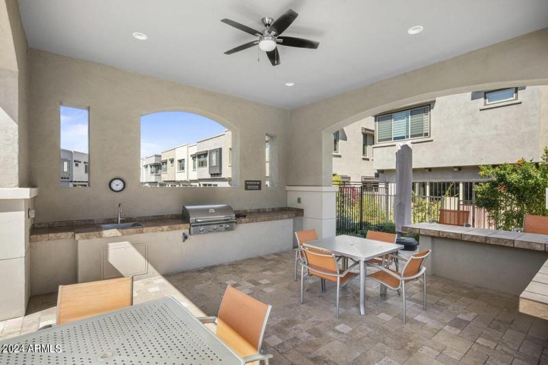 Covered BBQ & Seating