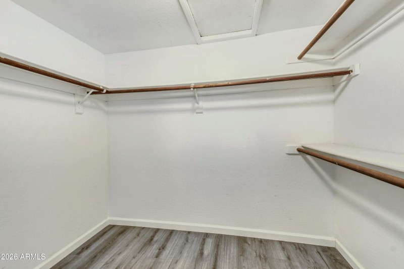 primary walk in closet