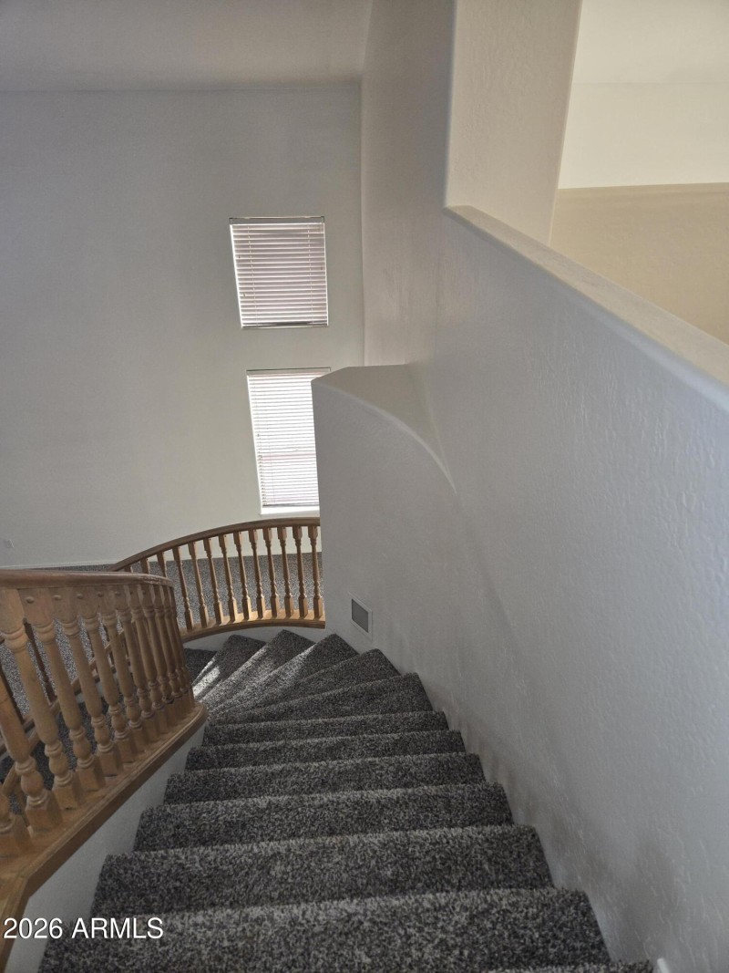 Plant Shelf at Staircase