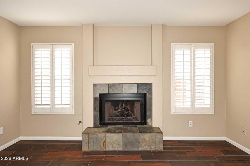 Family Room-Fireplace