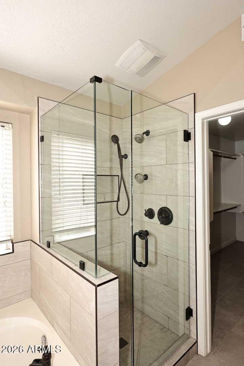 Primary Bath-Dual Head Shower