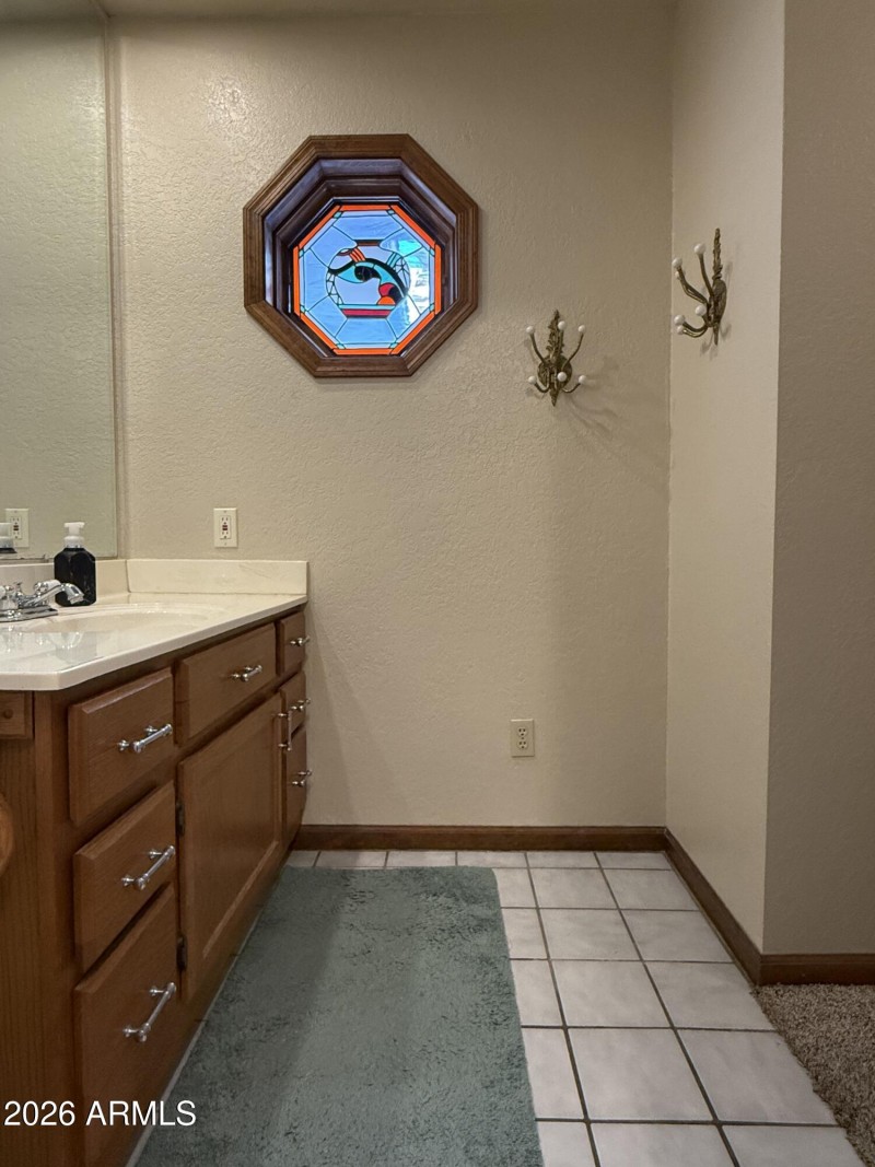 Primary bathroom sink