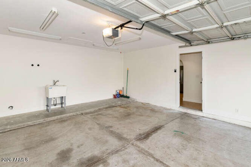 Large 2 car garage